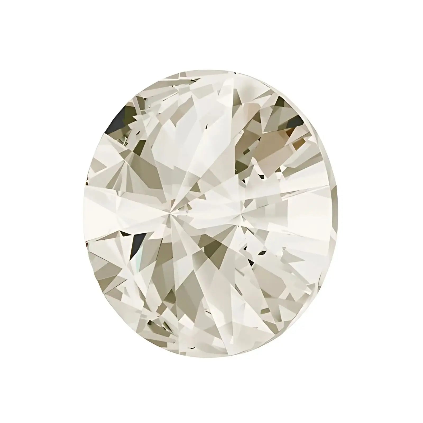 Brilliance Crystal Rivolis, 1122, 12mm, Silver Shade - The Argus Collection