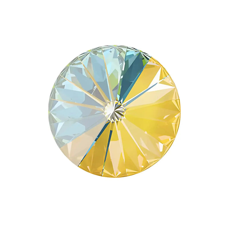 Brilliance Crystal Rivolis, 1122, 12mm, Sunshine Delite - The Argus Collection