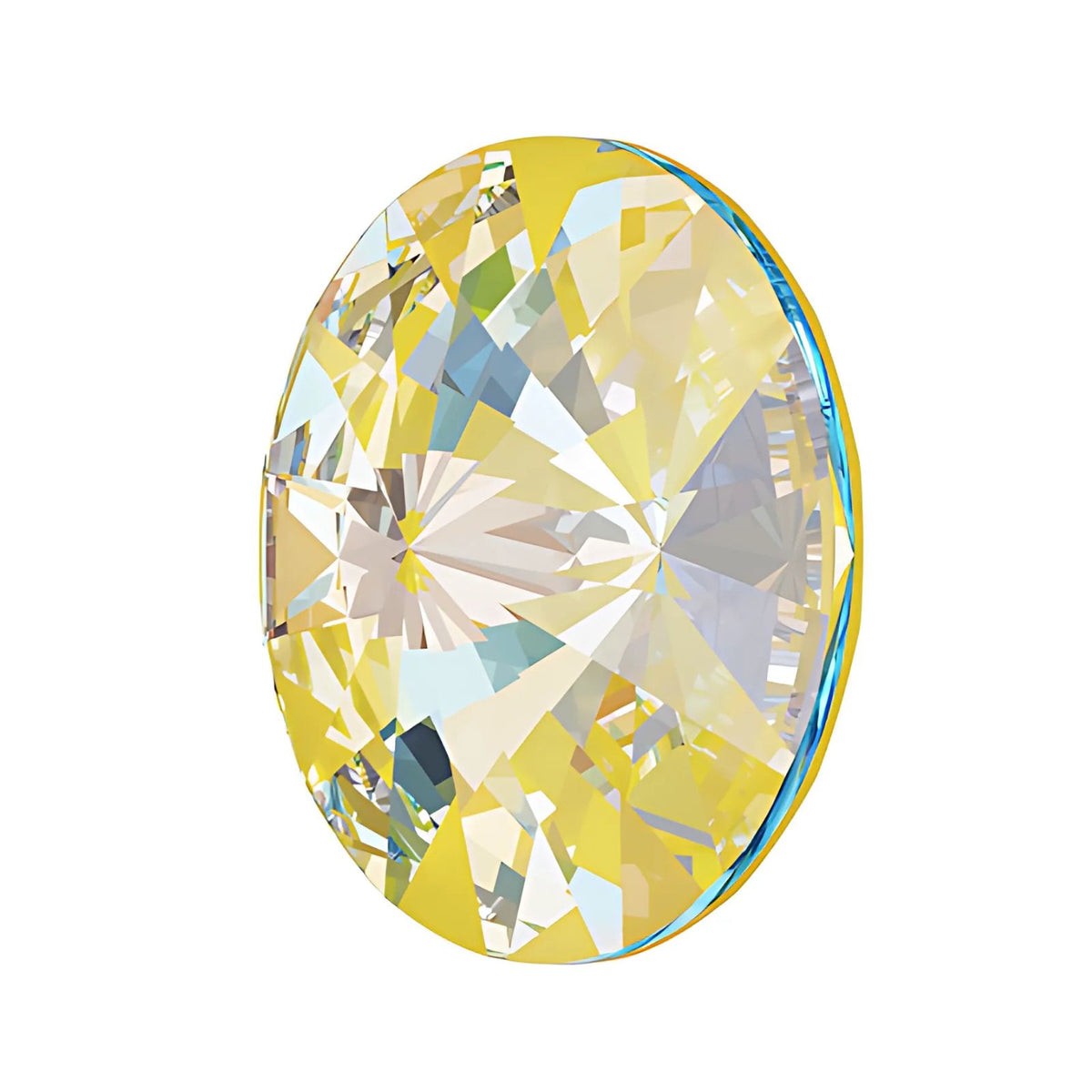 Brilliance Crystal Rivolis, 1122, 14mm, Sunshine Delite - The Argus Collection