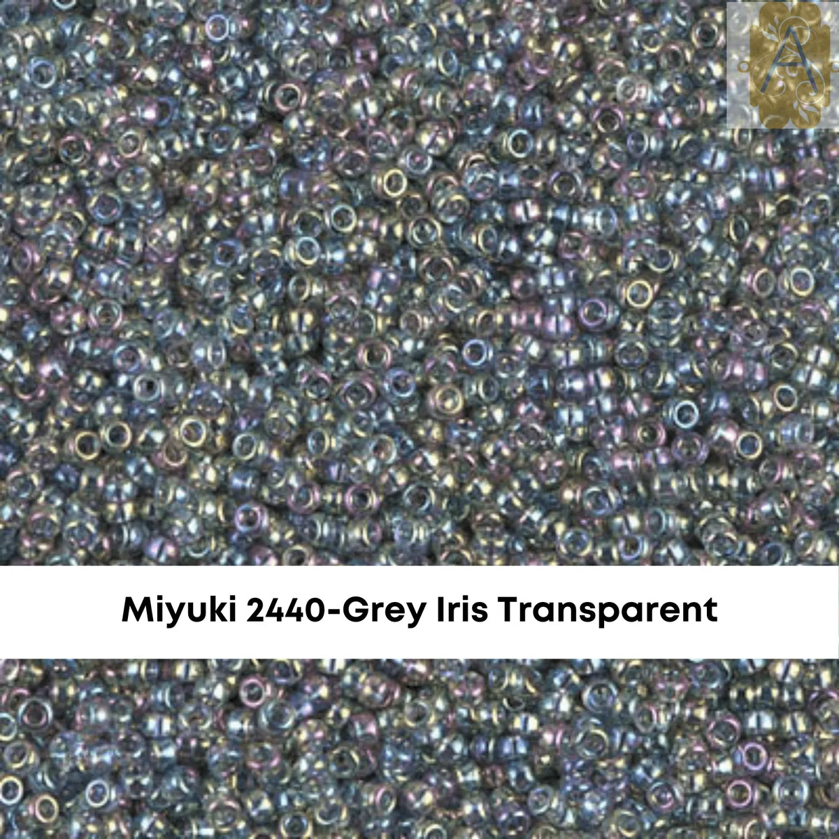 15/0 Miyuki Round Seed Beads, 8.2g 15-2440, 15-2441, 15-2442, 15-2444 - The Argus Collection