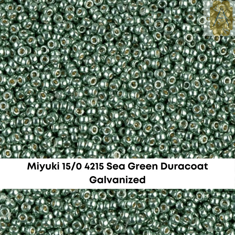 15/0 Miyuki Round Seed Beads, 8.2g 15-4213, 4215, 4216, 4217 - The Argus Collection