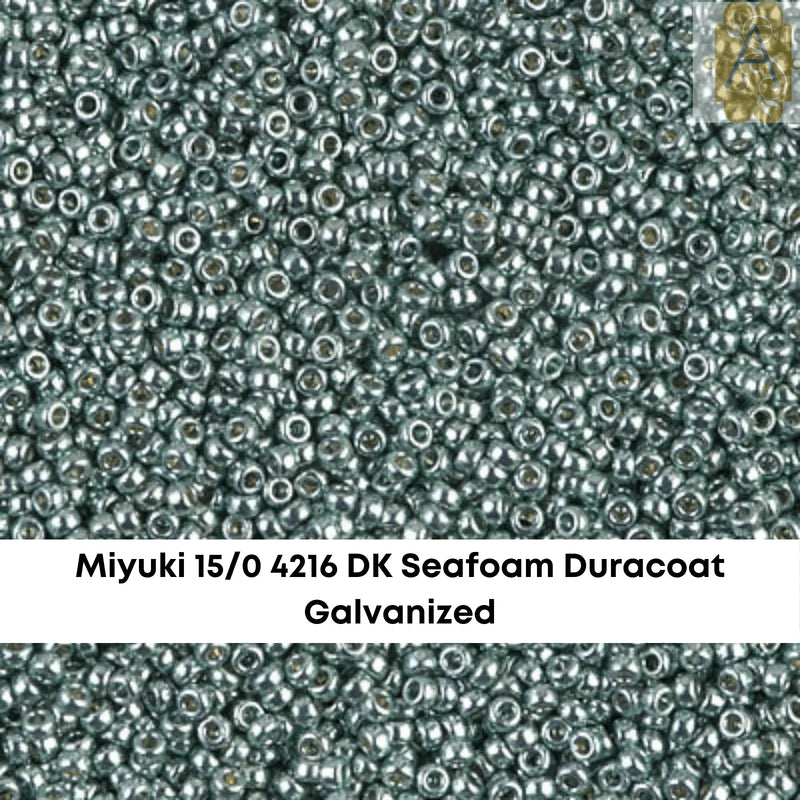 15/0 Miyuki Round Seed Beads, 8.2g 15-4213, 4215, 4216, 4217 - The Argus Collection