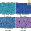 15/0 Miyuki Round Seed Beads. 8.2g 15-4483, 15-4484, 15-4485, 15-4486 - The Argus Collection