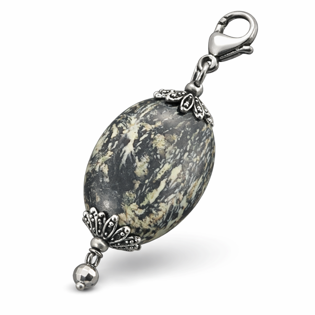 Feather Jasper Beads, Light Hue, 30x40mm