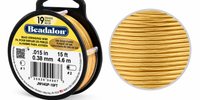 19 Strand Bead Stringing Wire – .015" (0.38mm)