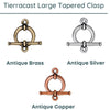 Tierracast, Large Tapered Toggle Clasp