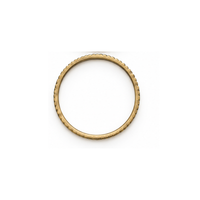 20mm Circle Connectors, Smooth, Textured or Ribbed, 2 Pieces