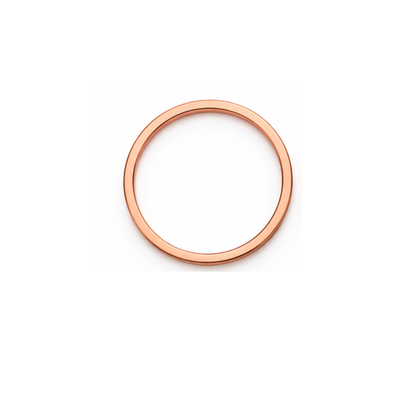 20mm Circle Connectors, Smooth, Textured or Ribbed, 2 Pieces