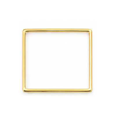 20mm Square Connector or Link, 2 Pcs, 3 Finishes
