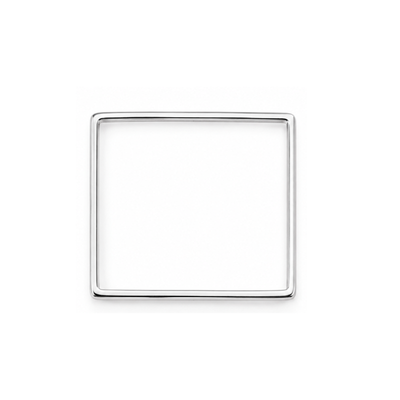 20mm Square Connector or Link, 2 Pcs, 3 Finishes