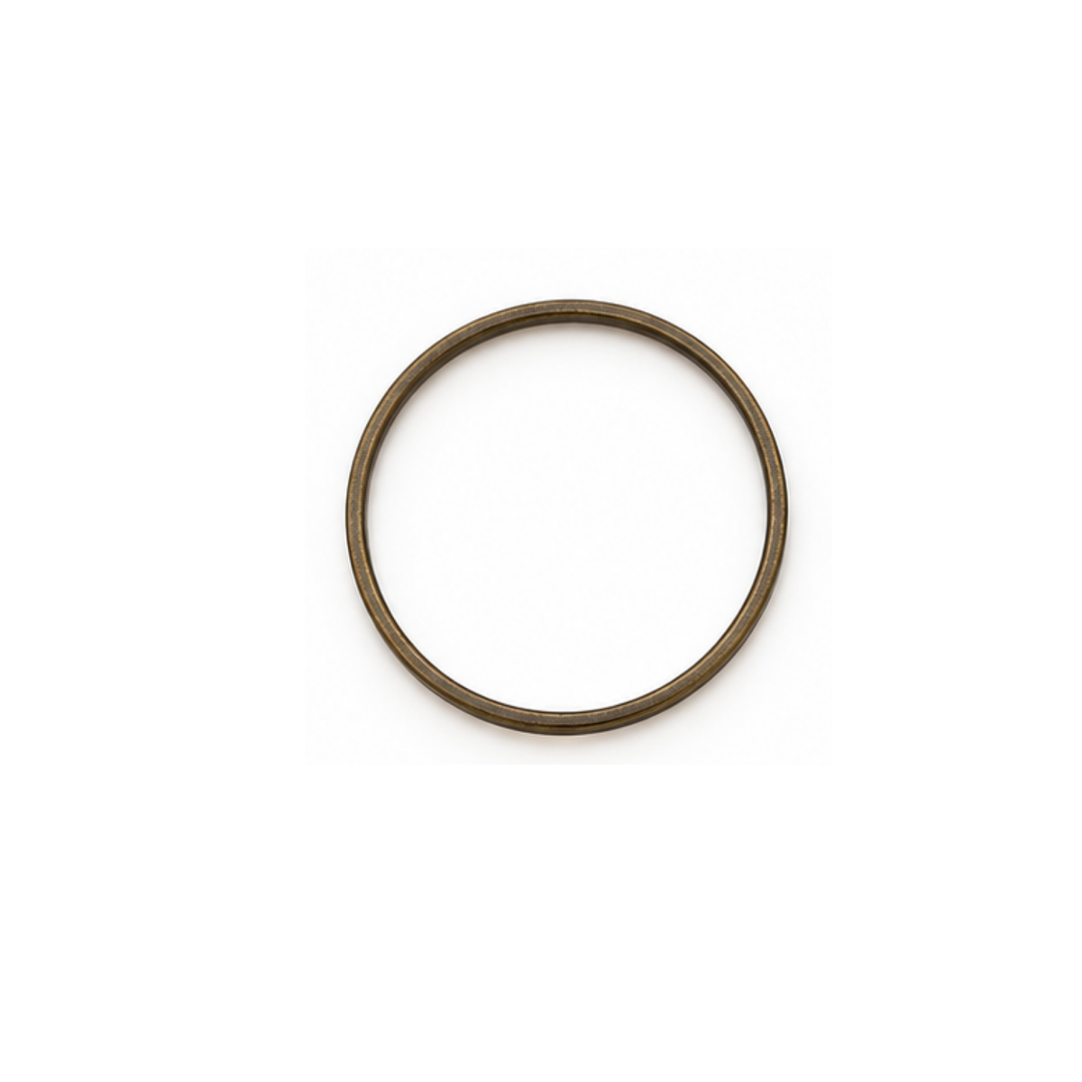 25mm Circle Connectors, Smooth or Textured, 2 Pieces