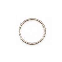 25mm Circle Connectors, Smooth or Textured, 2 Pieces