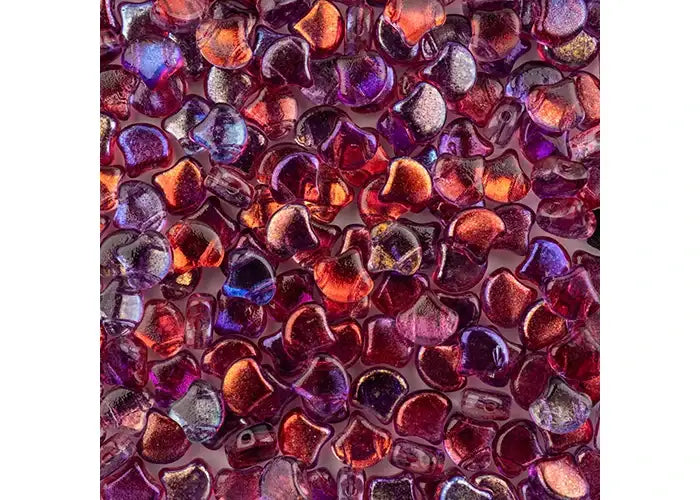 Ginko Beads, Crystal Summer Rainbow Light Violet, 10g.