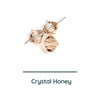 Preciosa Bicones/Rondelle, 3mm, Crystal Honey - The Argus Collection