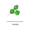 Preciosa Bicones/Rondelle, 3mm, Peridot - The Argus Collection