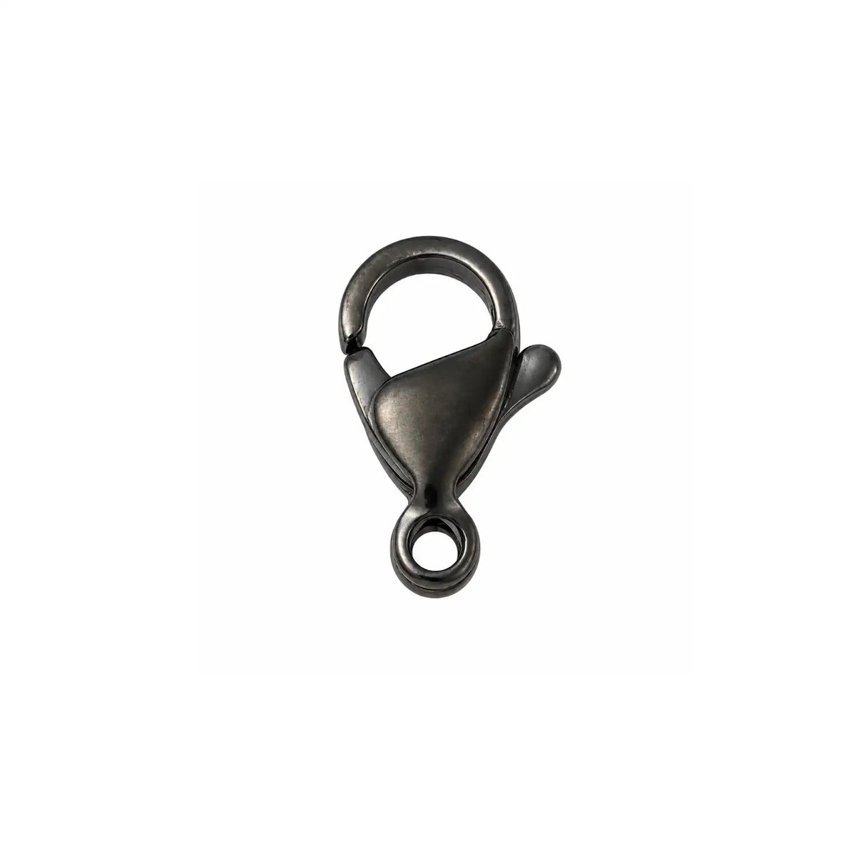 304StainlessSteelLobsterClasp12mm-Black - The Argus Collection
