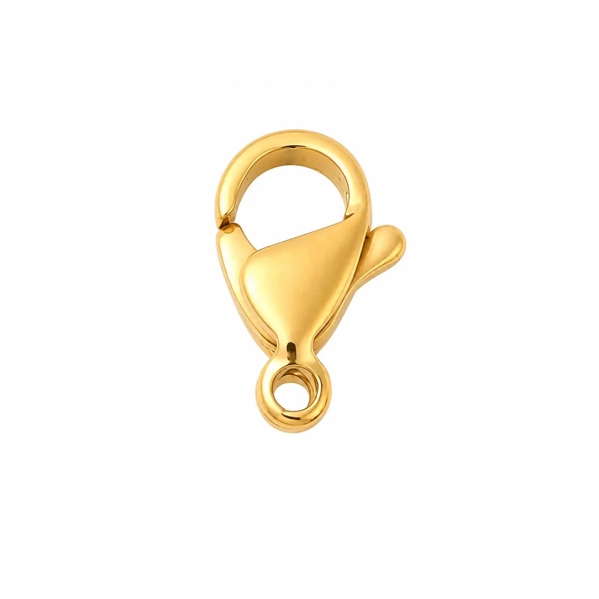 304StainlessSteelLobsterClasp12mm-Gold - The Argus Collection