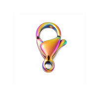 304StainlessSteelLobsterClasp12mm-Rainbow - The Argus Collection