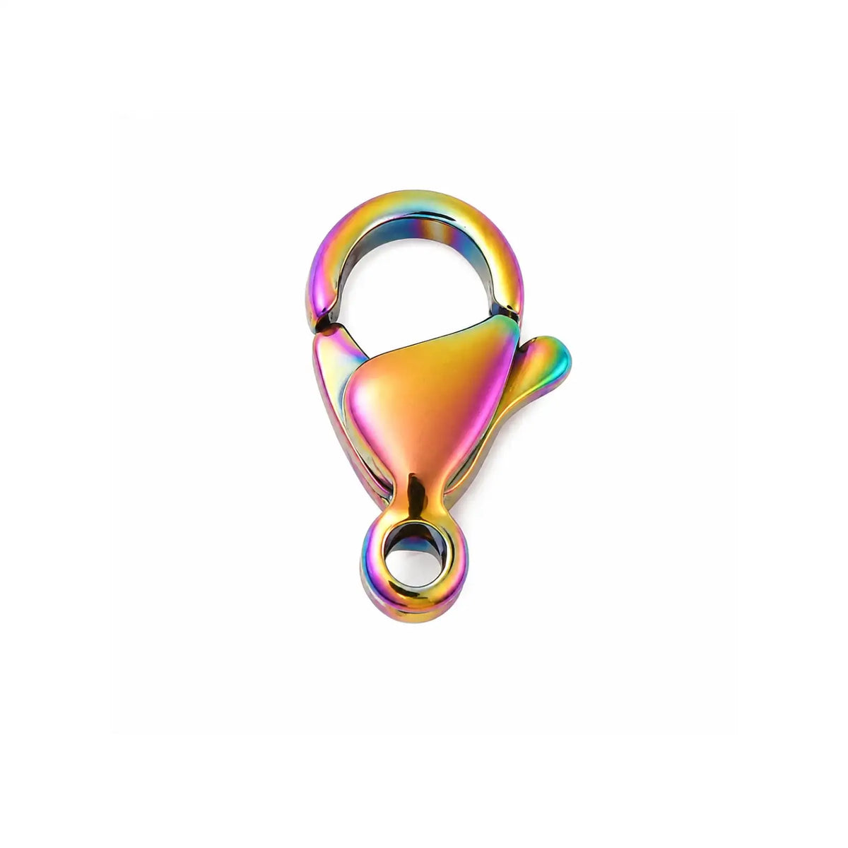 304StainlessSteelLobsterClasp12mm-Rainbow - The Argus Collection