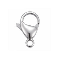 304StainlessSteelLobsterClasp15mm-StainlessSteel - The Argus Collection