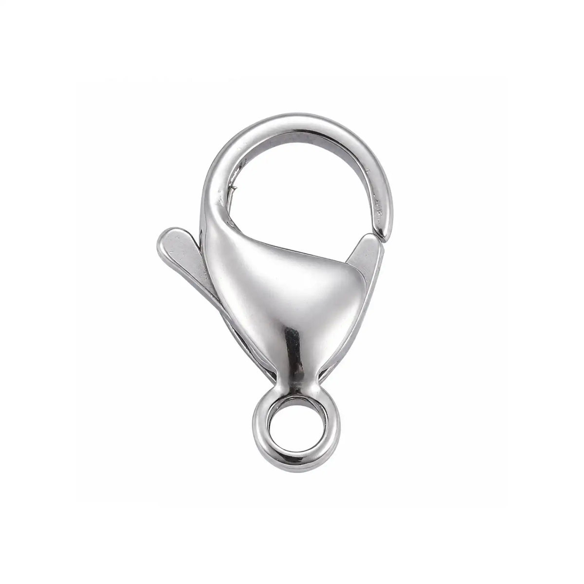 304StainlessSteelLobsterClasp15mm-StainlessSteel - The Argus Collection