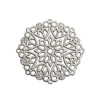 Filigree Flower Connectors, 33mm, 2 pcs