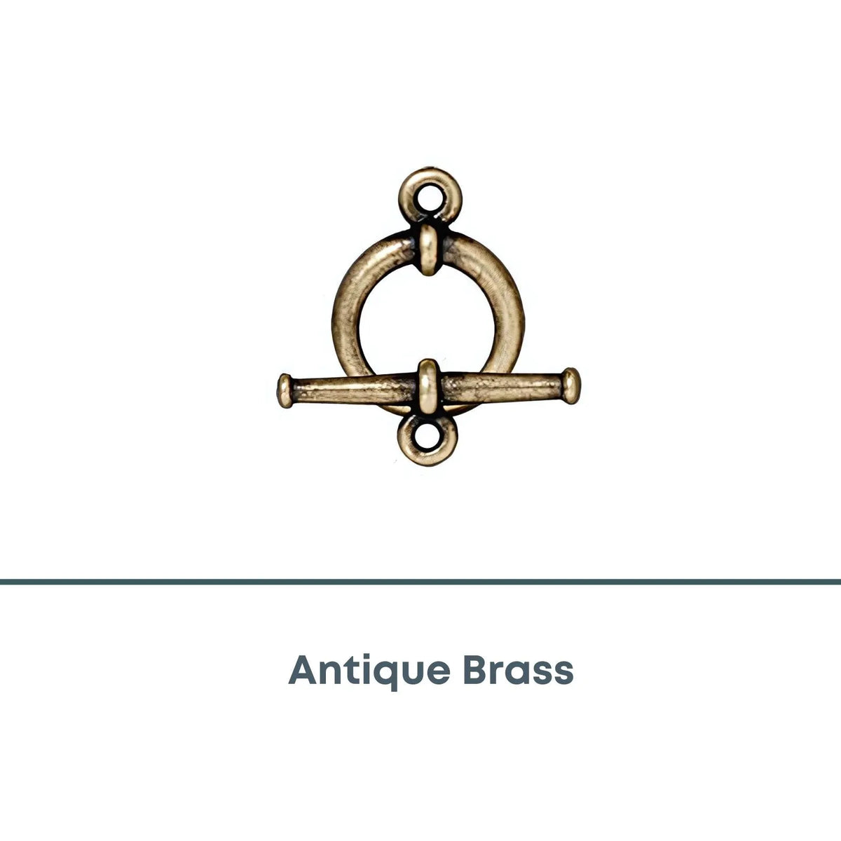 Tierracast, Large Tapered Toggle Clasp - The Argus Collection