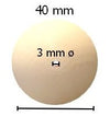 Support Ball par Puca® 40mm or 50 mm , 1 Pc