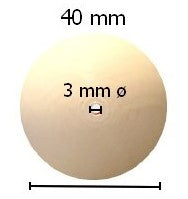 Support Ball par Puca® 40mm or 50 mm , 1 Pc