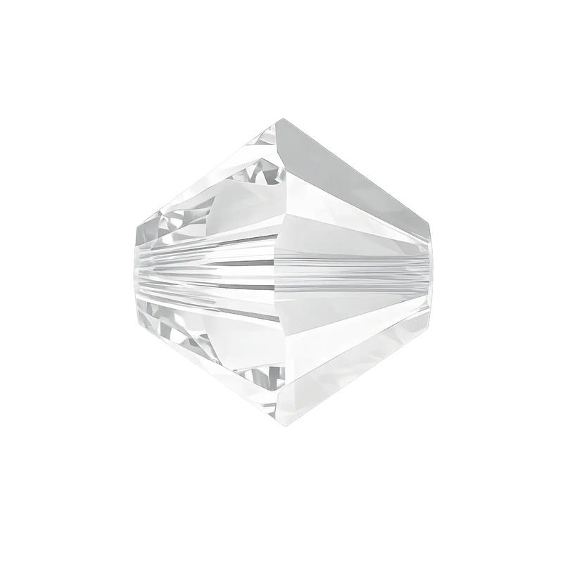 Brilliance Crystal Bicones 5328, 3mm, Light Chrome - The Argus Collection