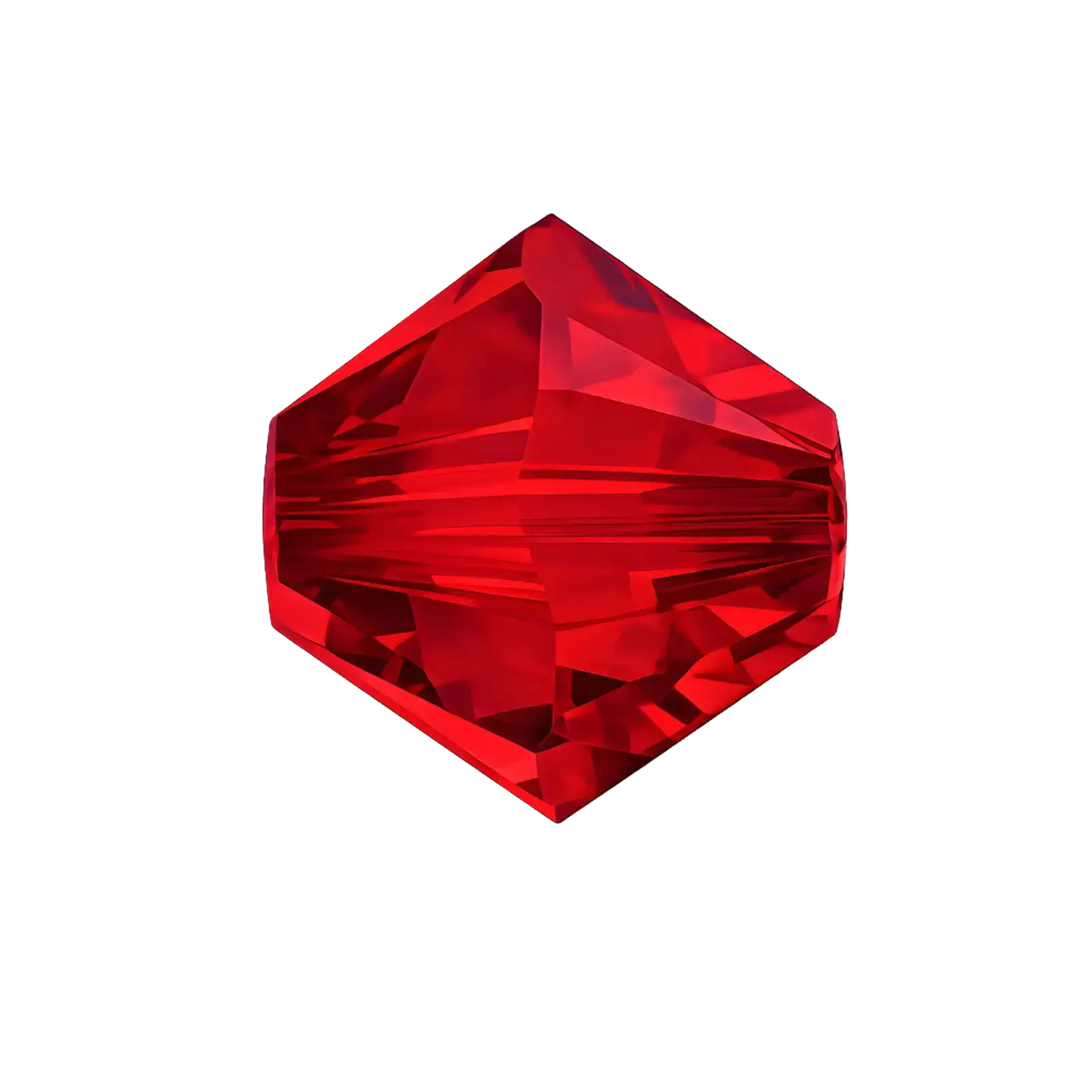 Brilliance Crystal Bicones 5328, 4mm, Light Siam - The Argus Collection