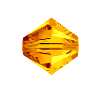 Brilliance Austrian Crystal Bicones 5328, 3mm, Sunflower