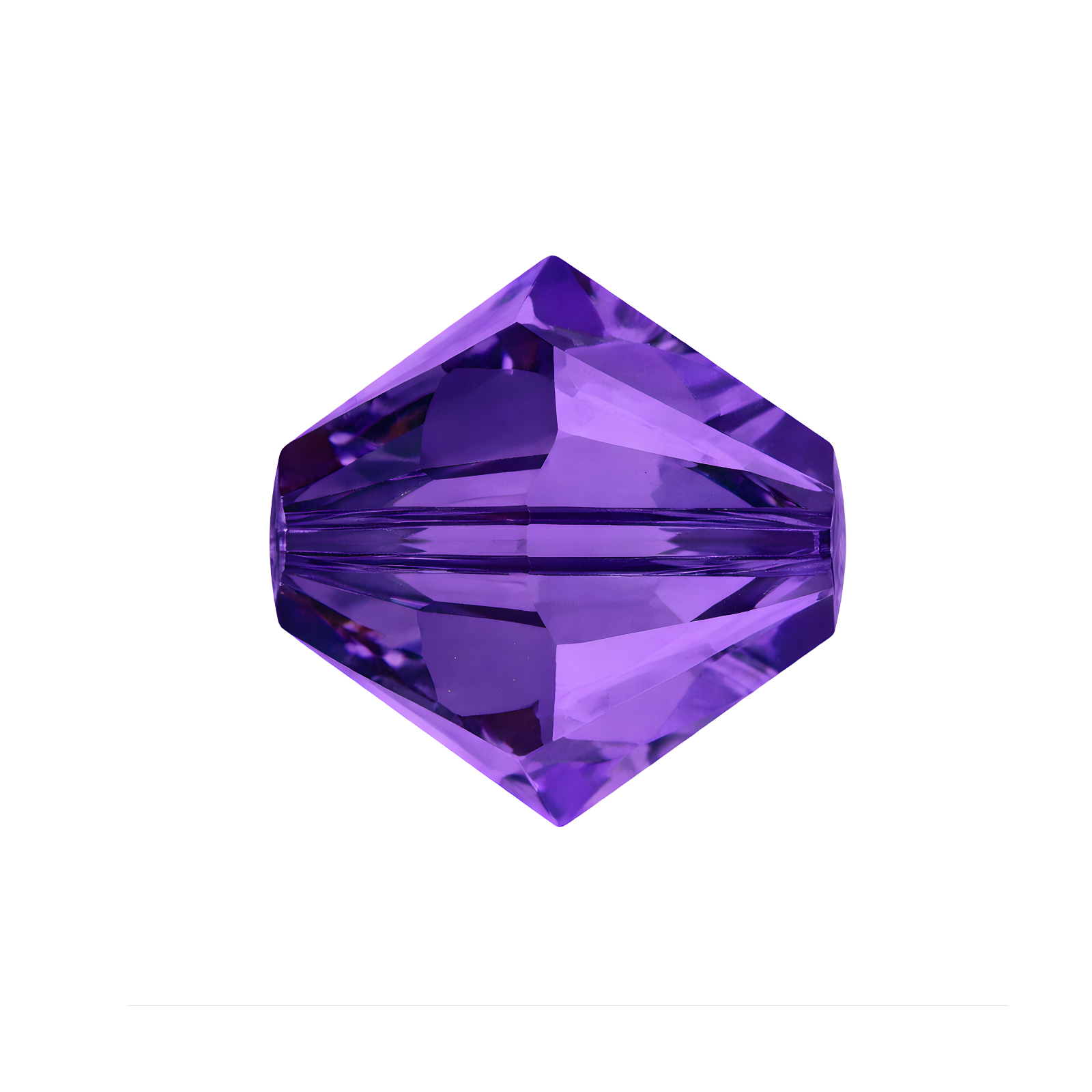 Brilliance Austrian Crystal Bicones 5328, 3mm, Purple Velvet