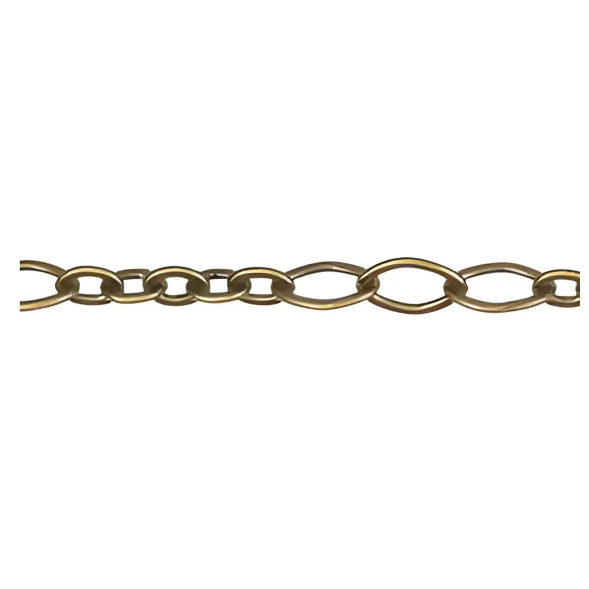 5:3 Oval Euro Chain - 5:3 Oval Euro Chain - Antique Brass , The Argus Collection