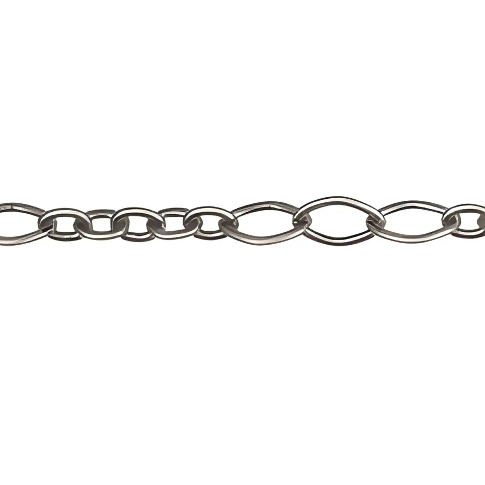 5:3 Oval Euro Chain - 5:3 Oval Euro Chain - Antique Silver , The Argus Collection