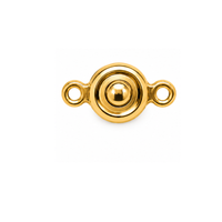 6mm Patented 2007 Ball & Socket Clasp in Gold finish
