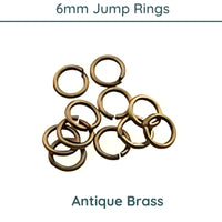 Superior 6mm Round Jump Rings, 18 gauge - The Argus Collection