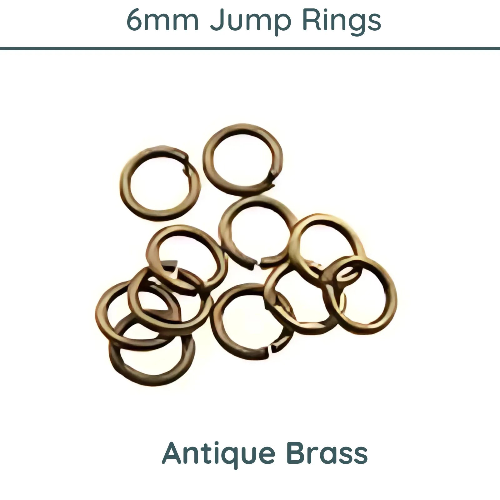 Superior 6mm Round Jump Rings, 18 gauge - The Argus Collection