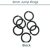 Superior 6mm Round Jump Rings, 18 gauge - The Argus Collection