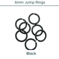 Superior 6mm Round Jump Rings, 18 gauge - The Argus Collection