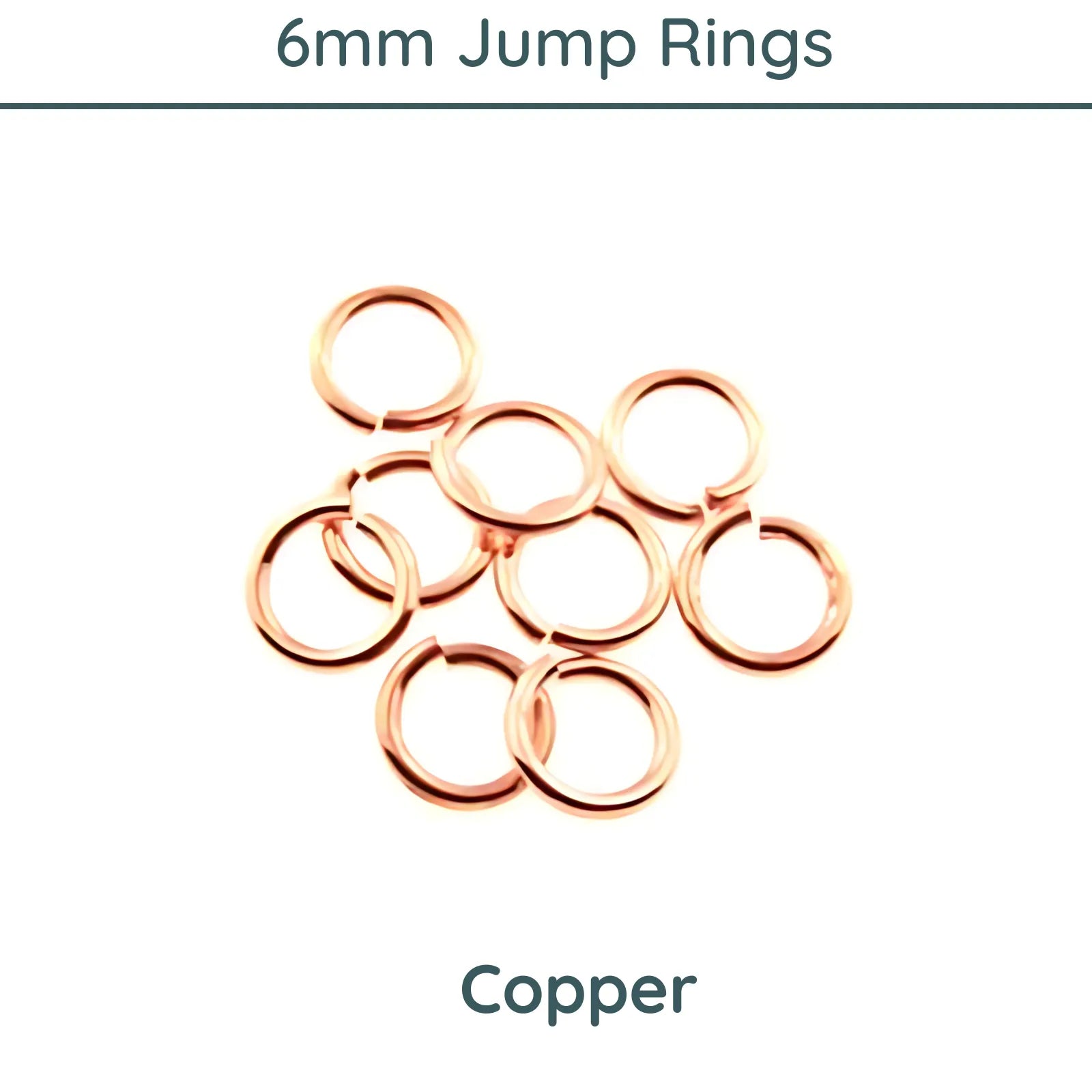Superior 6mm Round Jump Rings, 18 gauge - The Argus Collection