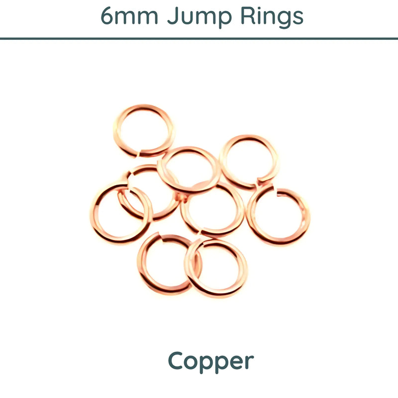 Superior 6mm Round Jump Rings, 18 gauge - The Argus Collection