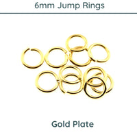 Superior 6mm Round Jump Rings, 18 gauge - The Argus Collection