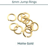 Superior 6mm Round Jump Rings, 18 gauge - The Argus Collection