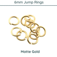 Superior 6mm Round Jump Rings, 18 gauge - The Argus Collection
