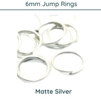 Superior 6mm Round Jump Rings, 18 gauge - The Argus Collection