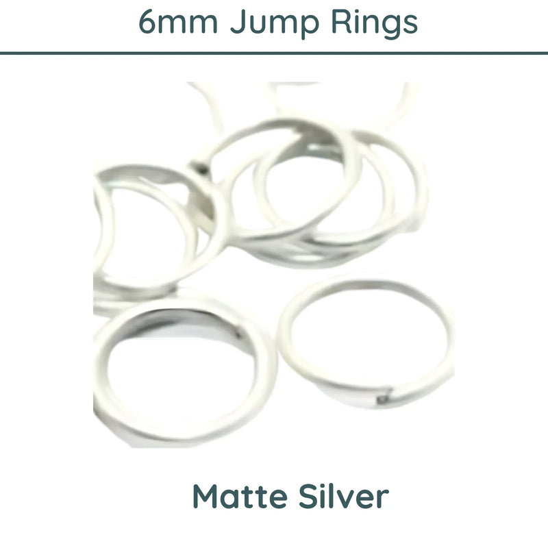 Superior 6mm Round Jump Rings, 18 gauge - The Argus Collection