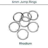 Superior 6mm Round Jump Rings, 18 gauge - The Argus Collection
