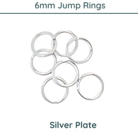 Superior 6mm Round Jump Rings, 18 gauge - The Argus Collection