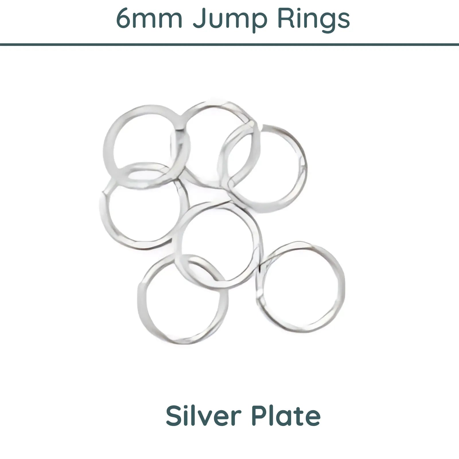 Superior 6mm Round Jump Rings, 18 gauge - The Argus Collection